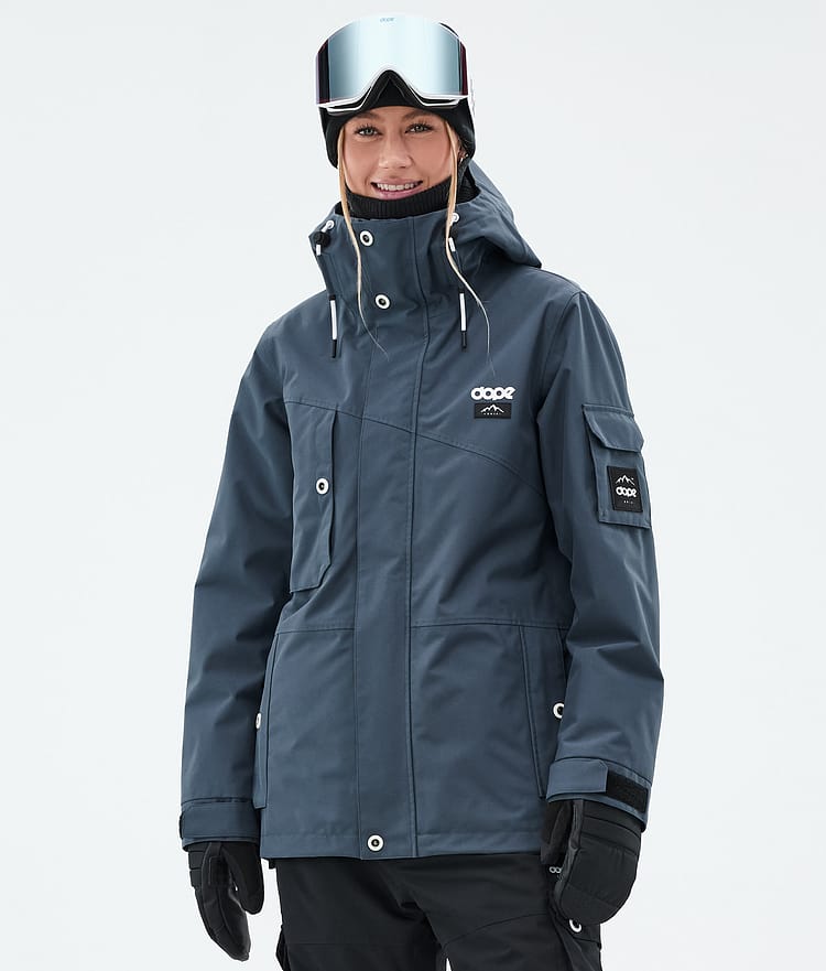 Dope Adept W Snowboardjacke Damen Metal Blue, Bild 1 von 10