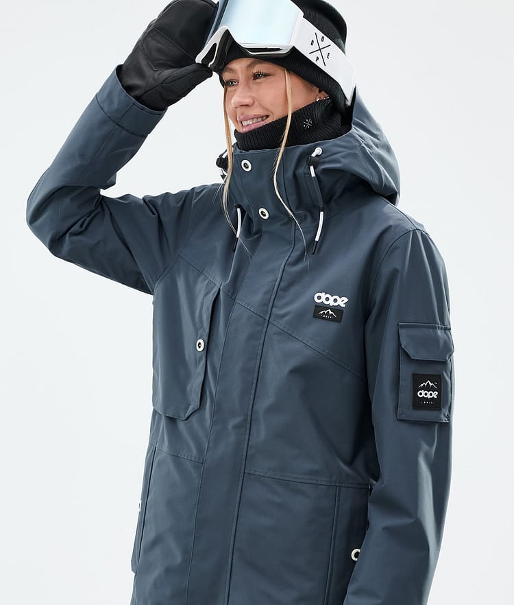 Dope Adept W Snowboardjacke Damen Metal Blue, Bild 2 von 10
