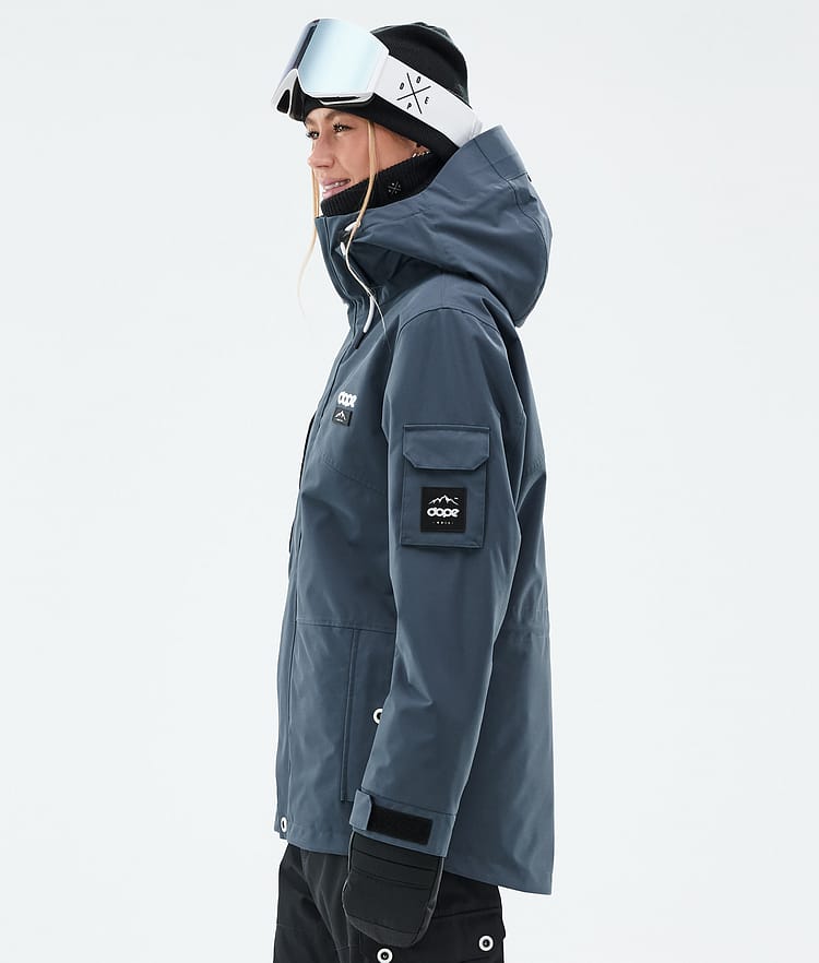 Dope Adept W Skijacke Damen Metal Blue, Bild 5 von 9