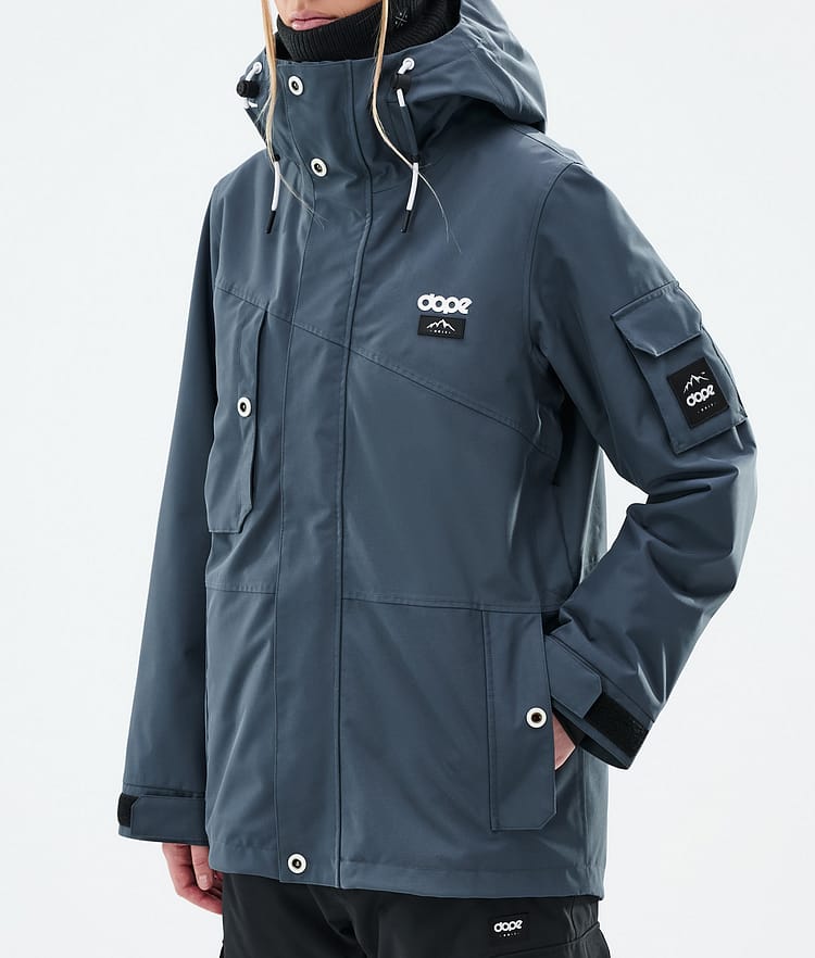 Dope Adept W Skijacke Damen Metal Blue, Bild 7 von 9