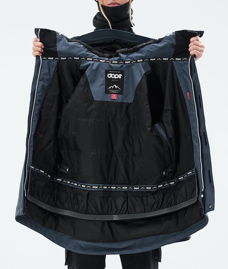 Dope Adept W Skijacke Damen Metal Blue, Bild 9 von 9