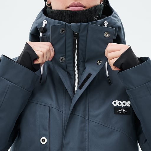 Frontreißverschluss mit doppelter Schutzleiste Hauptdetailproduktbild,