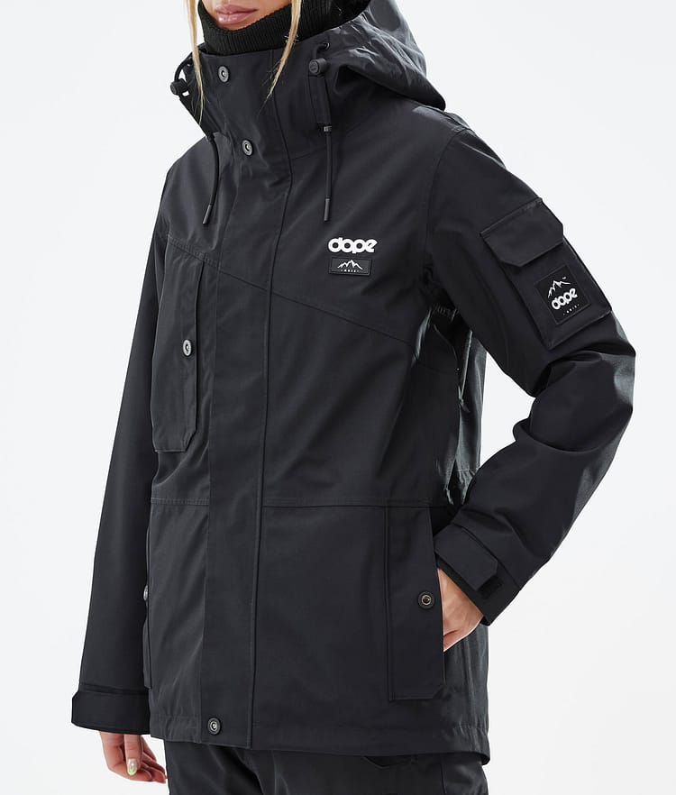 Dope Adept W Skijacke Damen Blackout, Bild 8 von 10