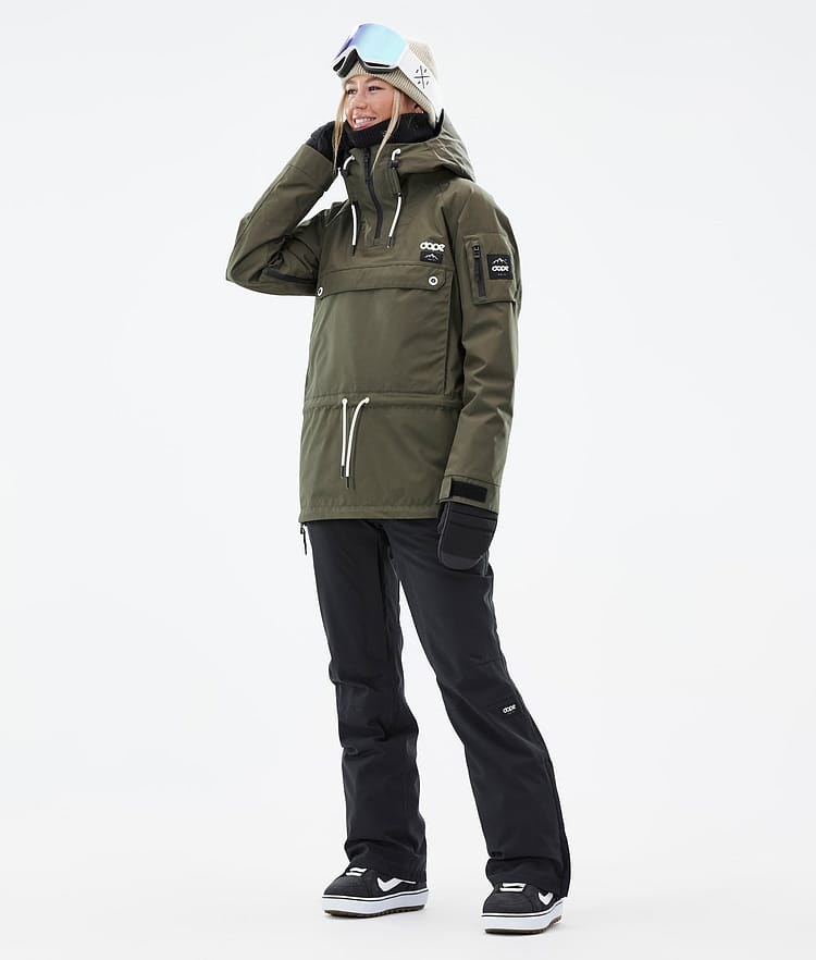 Dope Annok W Snowboardjacke Damen Olive Green, Bild 3 von 9