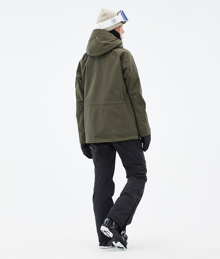 Dope Annok W Skijacke Damen Olive Green, Bild 5 von 9