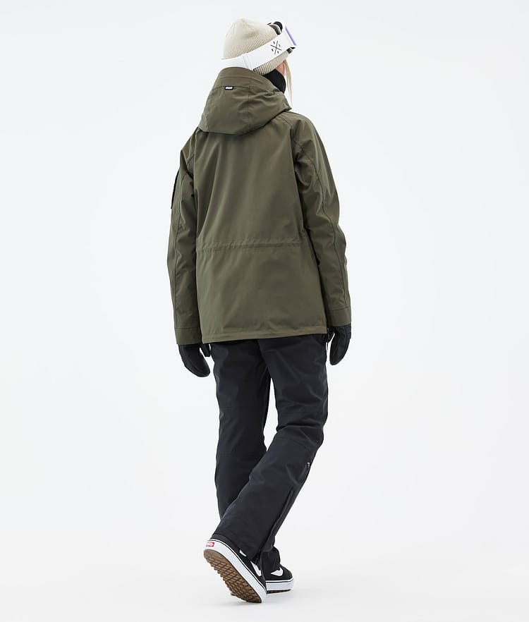 Dope Annok W Snowboardjacke Damen Olive Green