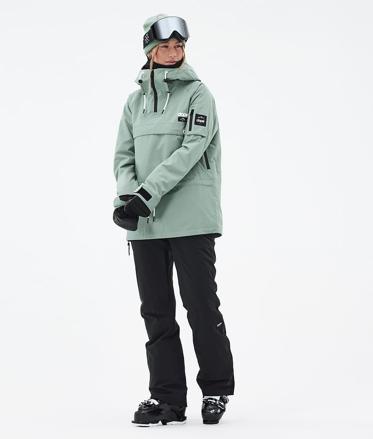 Dope Annok W Skijacke Damen Faded Green