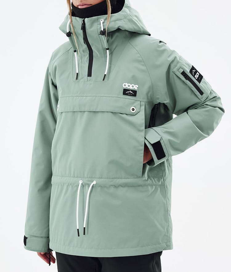 Dope Annok W Snowboardjacke Damen Faded Green Renewed, Bild 8 von 8