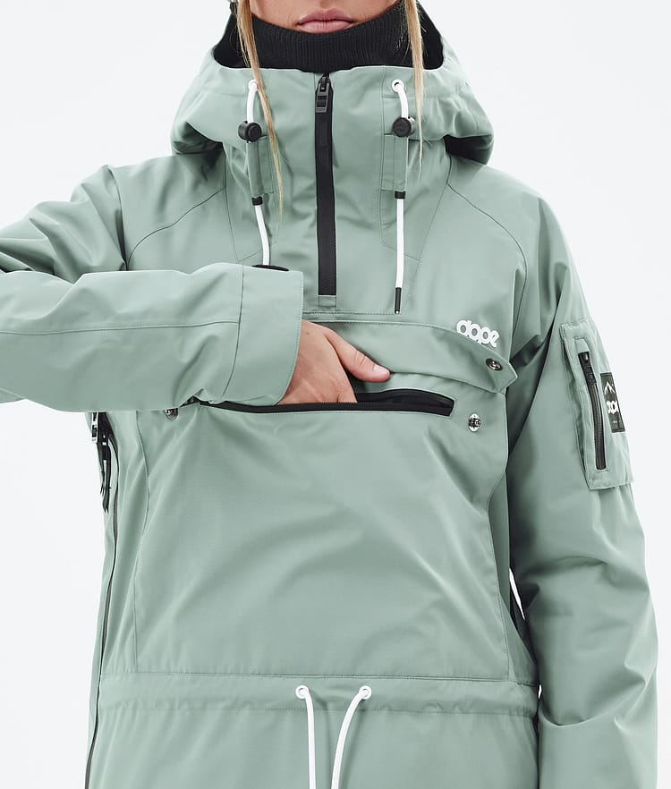 Dope Annok W Snowboardjacke Damen Faded Green, Bild 8 von 8