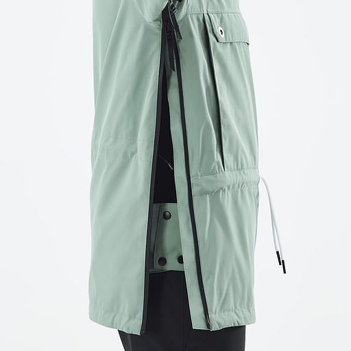 Seitlicher Reißverschluss mit innenliegender Schutzleiste Hauptdetailproduktbild,