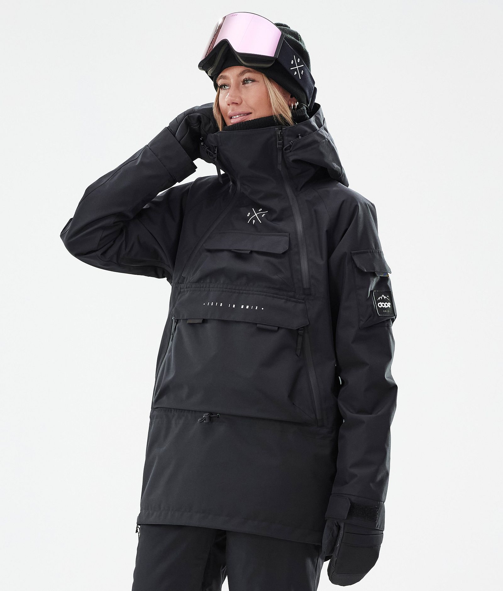 Dope Akin W Snowboardjacke Damen Black Renewed, Bild 1 von 9