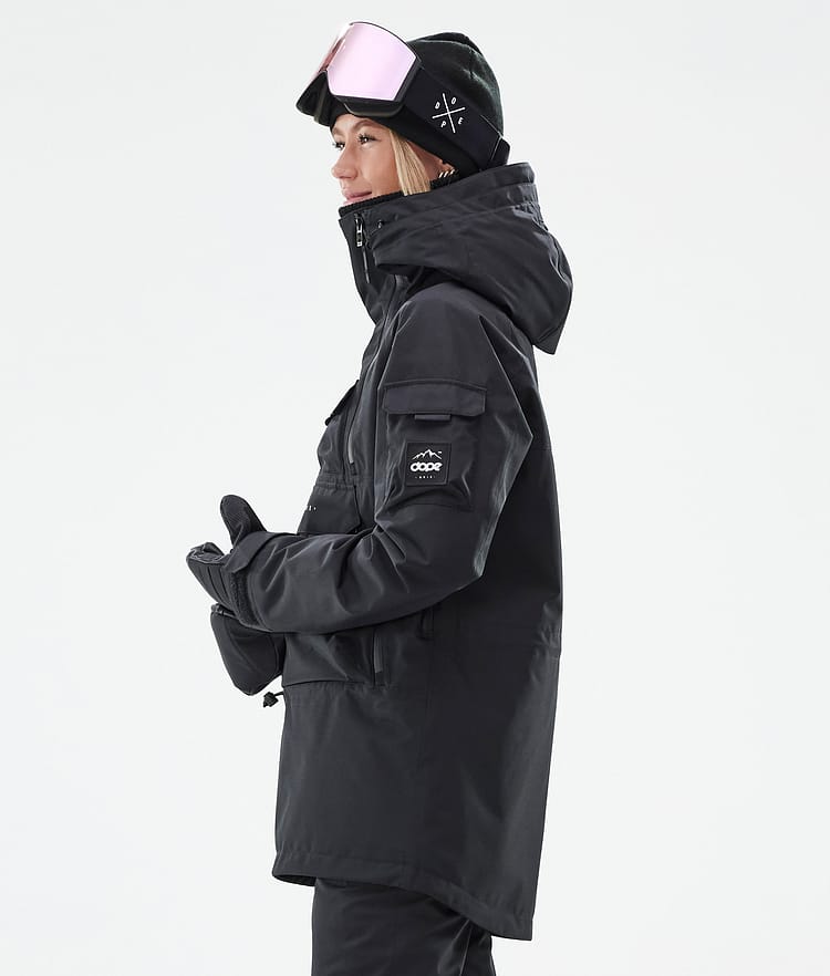 Dope Akin W Snowboardjacke Damen Black Renewed, Bild 6 von 9