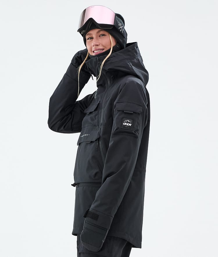 Dope Akin W Skijacke Damen Black, Bild 5 von 9