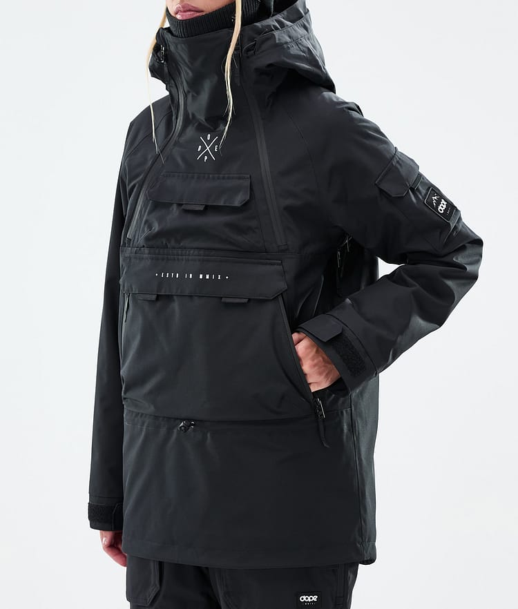 Dope Akin W Skijacke Damen Black, Bild 7 von 9
