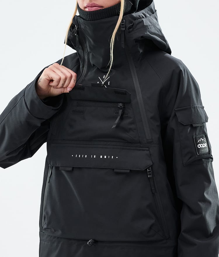 Dope Akin W Skijacke Damen Black, Bild 9 von 9