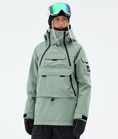 Dope Akin W Snowboardjacke Faded Green