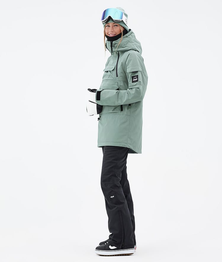 Dope Akin W Snowboardjacke Damen Faded Green Renewed, Bild 4 von 8