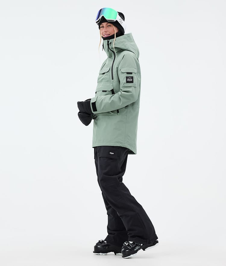 Dope Akin W Skijacke Damen Faded Green, Bild 3 von 9