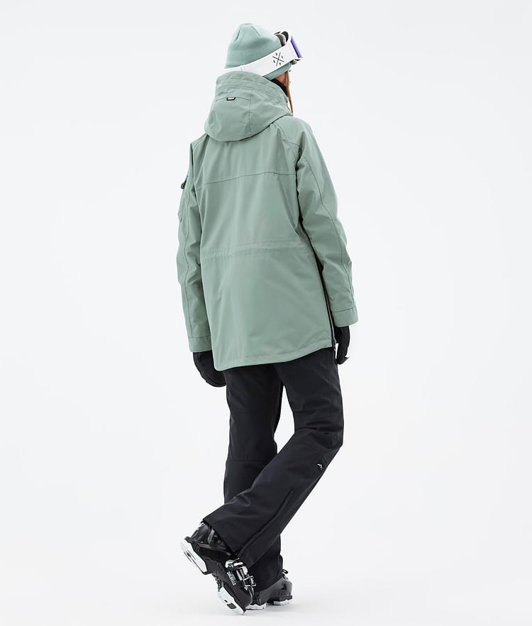 Dope Akin W Skijacke Damen Faded Green