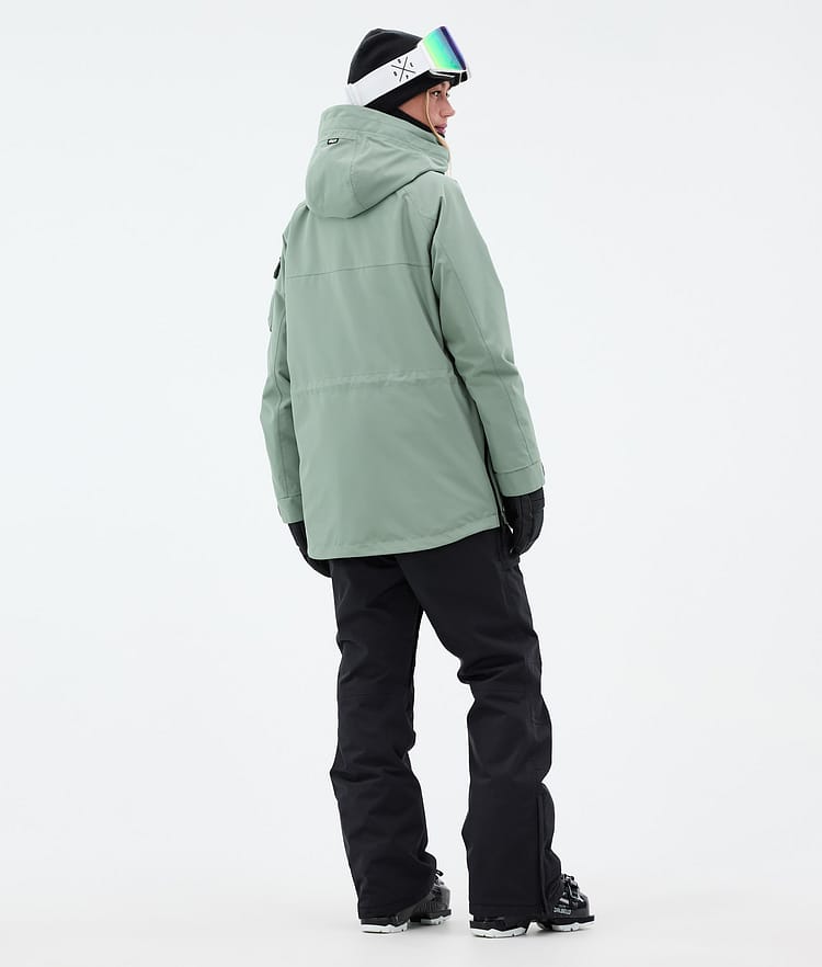 Dope Akin W Skijacke Damen Faded Green, Bild 4 von 9
