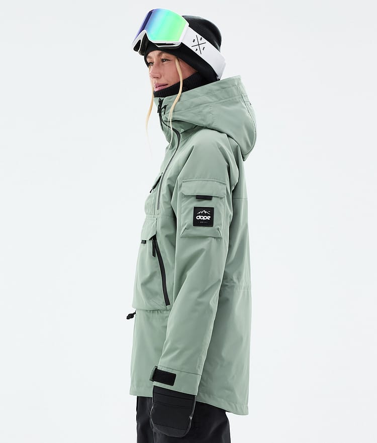 Dope Akin W Snowboardjacke Damen Faded Green Renewed, Bild 6 von 10
