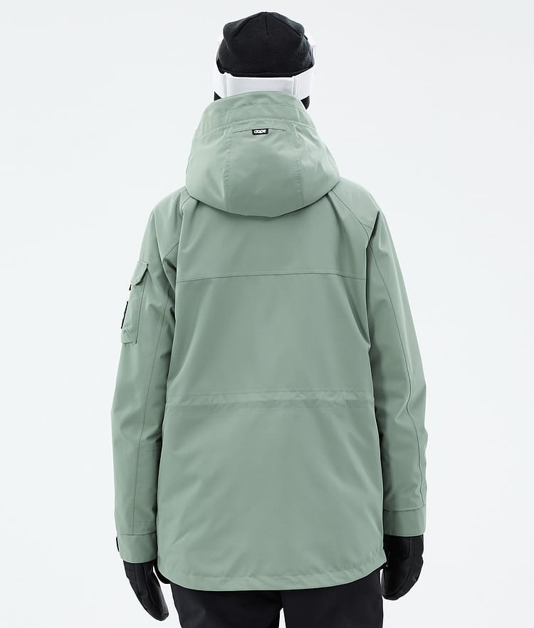 Dope Akin W Snowboardjacke Damen Faded Green Renewed, Bild 7 von 10