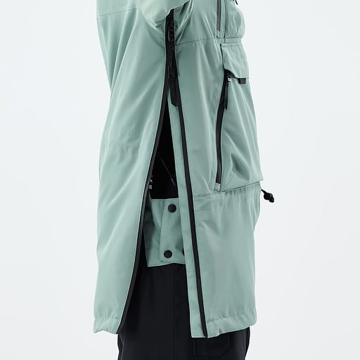 Seitlicher Reißverschluss mit innenliegender Schutzleiste Hauptdetailproduktbild,