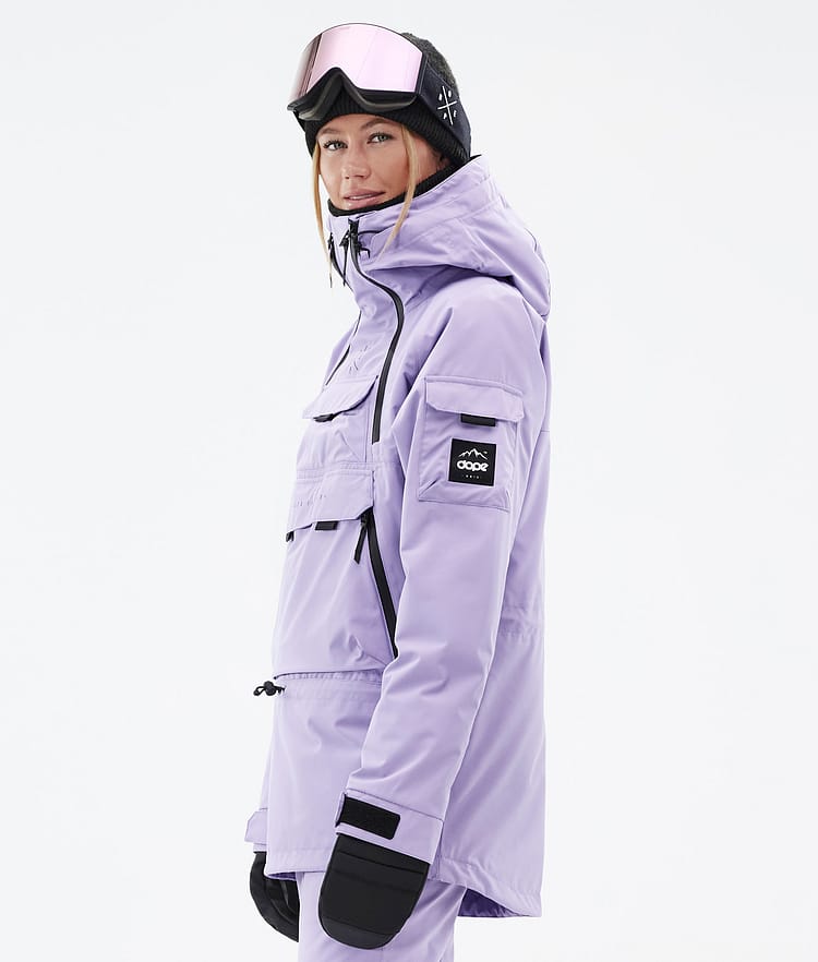Dope Akin W Skijacke Damen Faded Violet, Bild 5 von 8