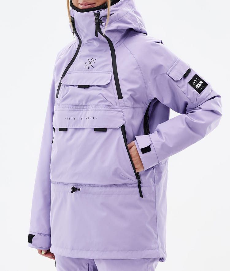 Dope Akin W Skijacke Damen Faded Violet, Bild 7 von 8