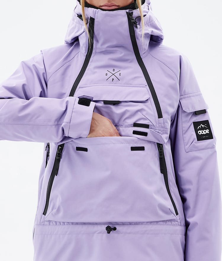 Dope Akin W Skijacke Damen Faded Violet, Bild 8 von 8