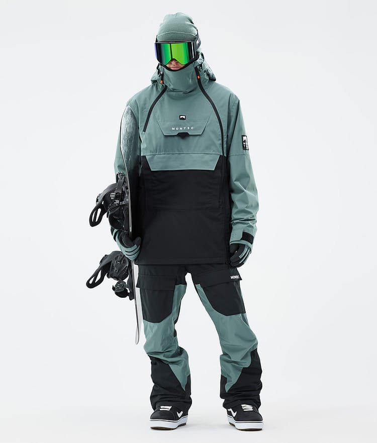 Montec Doom Snowboardjacke Herren Atlantic/Black Renewed, Bild 2 von 10