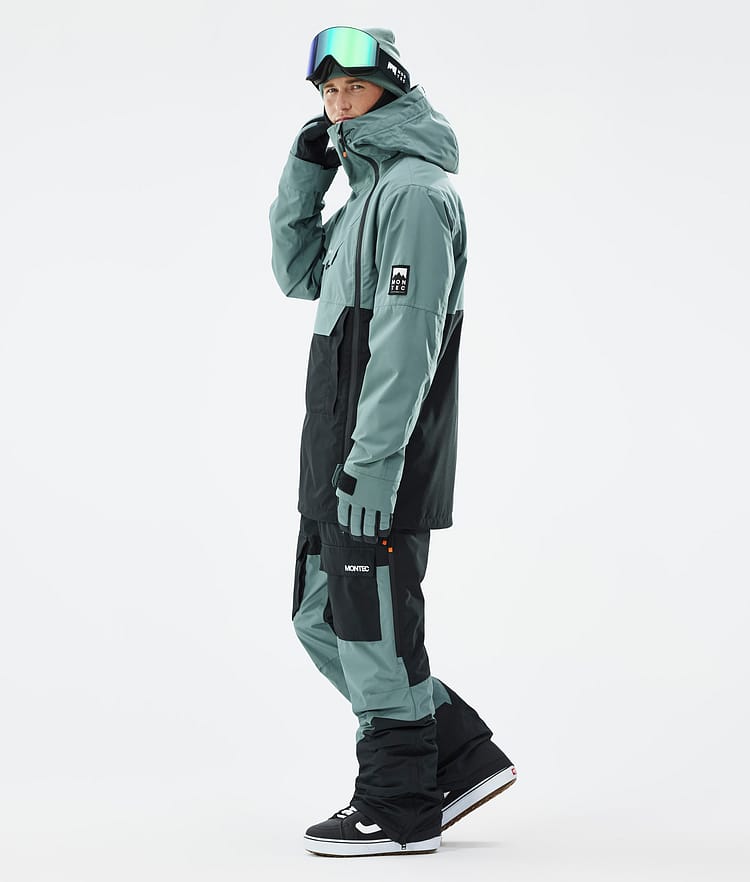 Montec Doom Snowboardjacke Herren Atlantic/Black Renewed, Bild 3 von 10