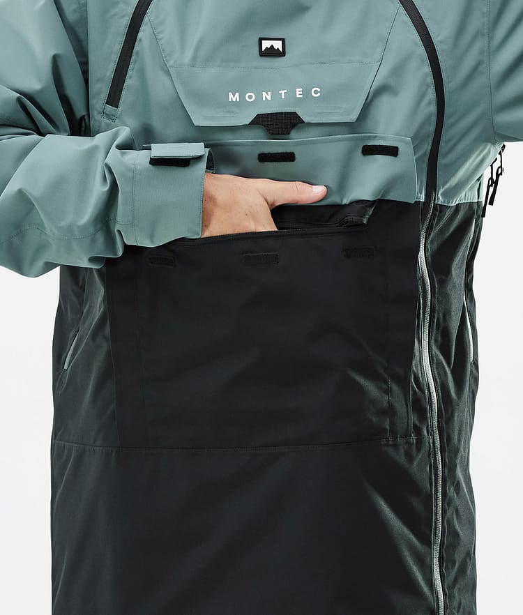 Montec Doom Snowboardjacke Herren Atlantic/Black Renewed, Bild 8 von 10