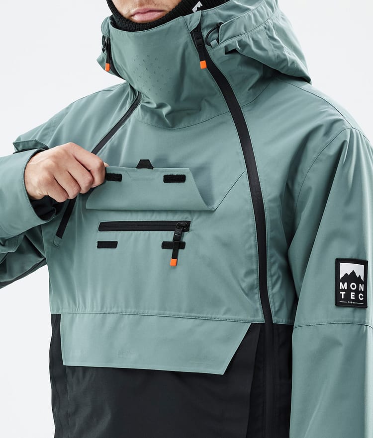 Montec Doom Snowboardjacke Herren Atlantic/Black Renewed, Bild 9 von 10