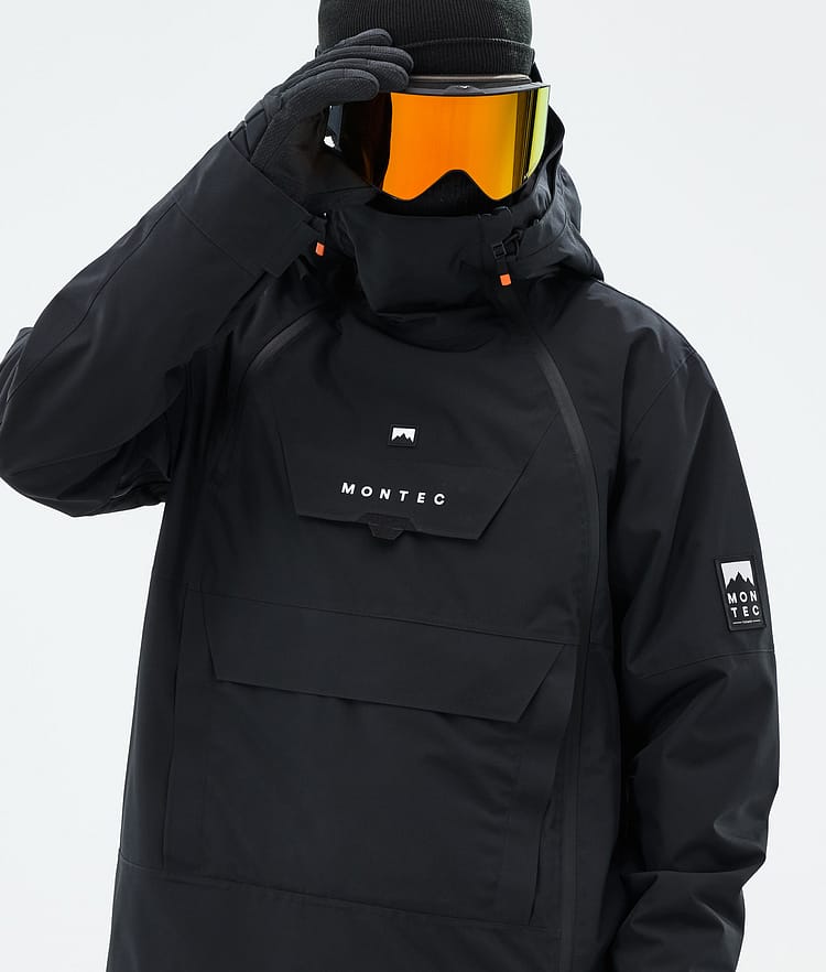 Montec Doom Snowboardjacke Herren Black Renewed, Bild 2 von 11