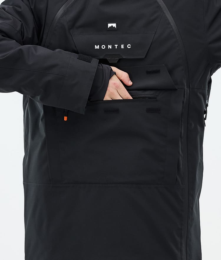 Montec Doom Snowboardjacke Herren Black Renewed, Bild 9 von 11