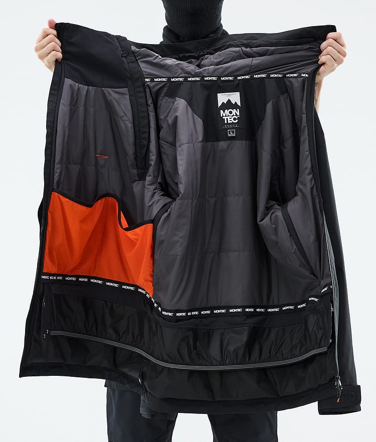 Montec Doom Snowboardjacke Herren Black Renewed, Bild 11 von 11