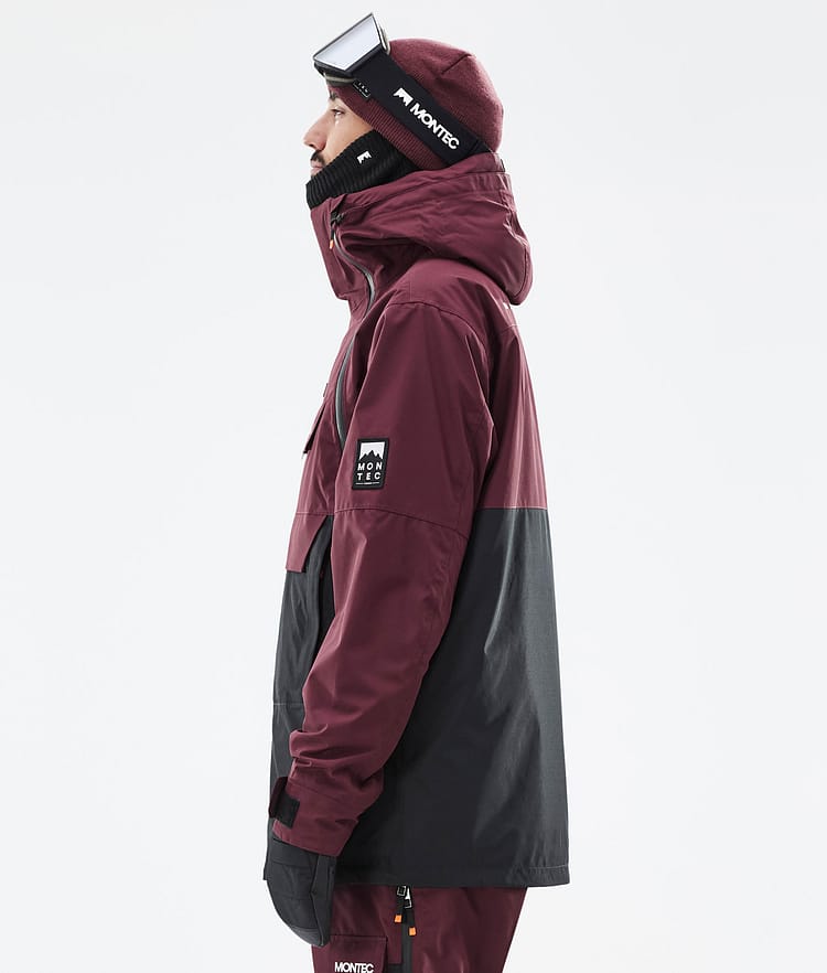 Montec Doom Snowboardjacke Herren Burgundy/Black