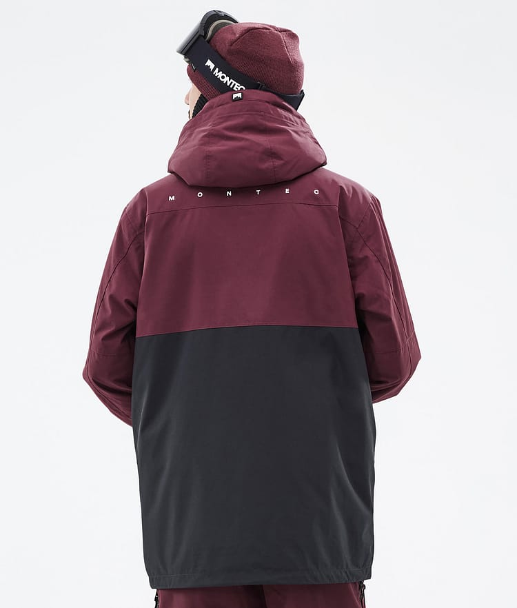 Montec Doom Skijacke Herren Burgundy/Black