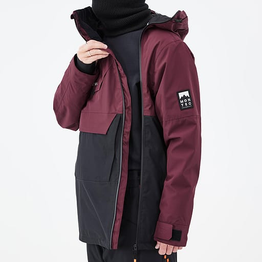 Asymmetrischer Frontreißverschluss mit innenliegender Schutzleiste Hauptdetailproduktbild,