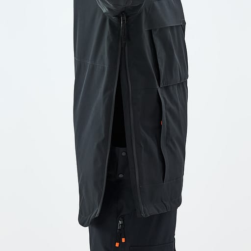 Seitlicher Reißverschluss mit innenliegender Schutzleiste Hauptdetailproduktbild,