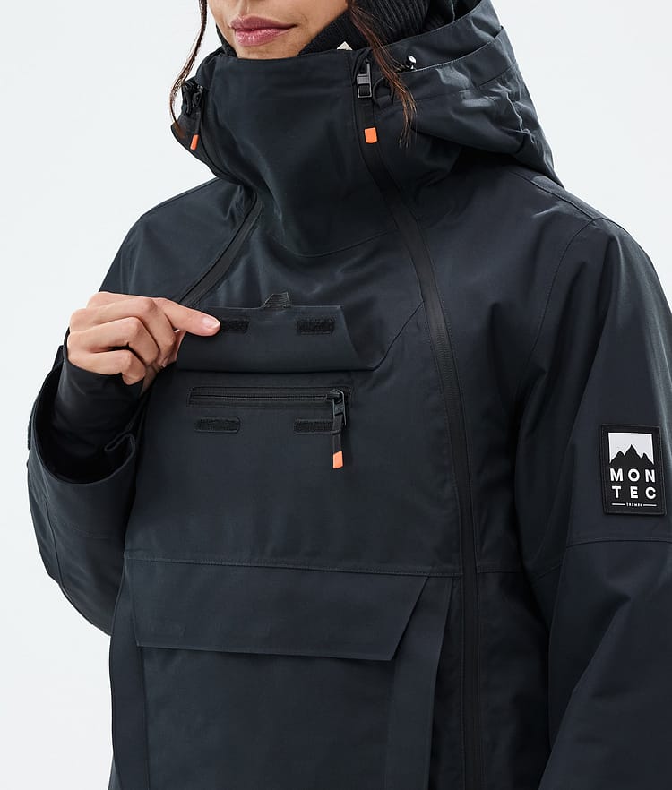 Montec Doom W Snowboardjacke Damen Black Renewed, Bild 10 von 11