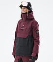 Montec Doom W Skijacke Damen Burgundy/Black