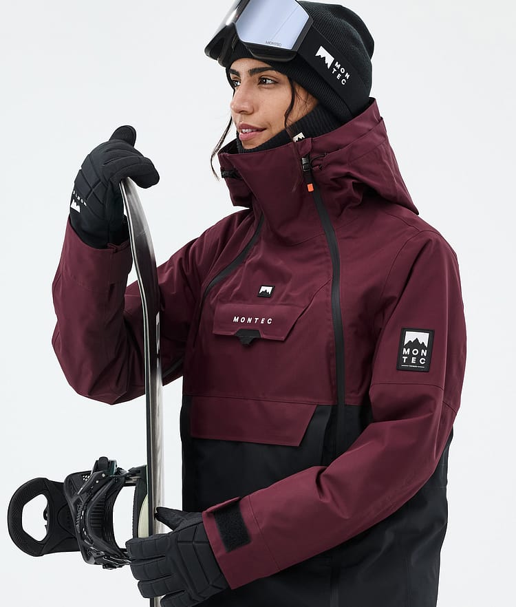 Montec Doom W Snowboardjacke Damen Burgundy/Black, Bild 2 von 11