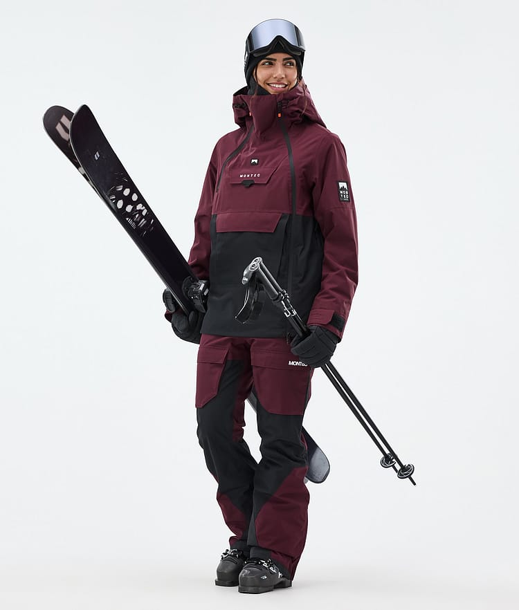 Montec Doom W Skijacke Damen Burgundy/Black, Bild 3 von 11