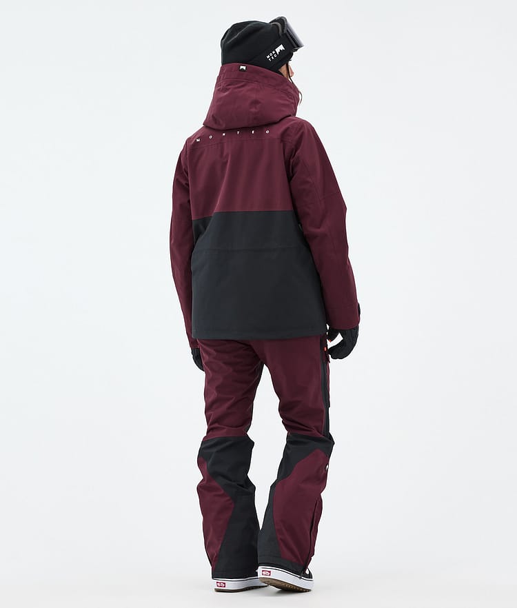 Montec Doom W Snowboardjacke Damen Burgundy/Black, Bild 5 von 11