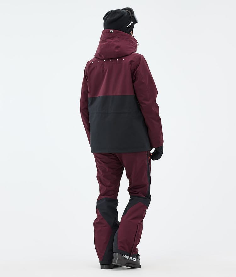 Montec Doom W Skijacke Damen Burgundy/Black, Bild 5 von 11
