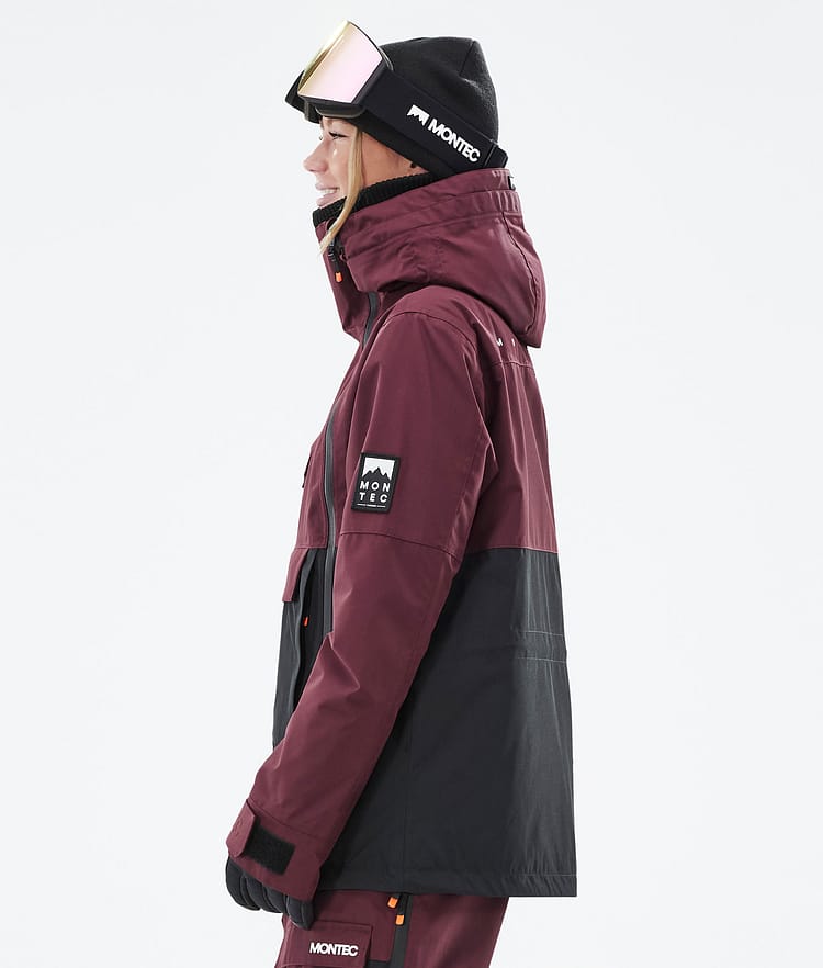 Montec Doom W Snowboardjacke Damen Burgundy/Black