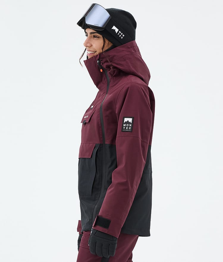 Montec Doom W Skijacke Damen Burgundy/Black, Bild 6 von 11