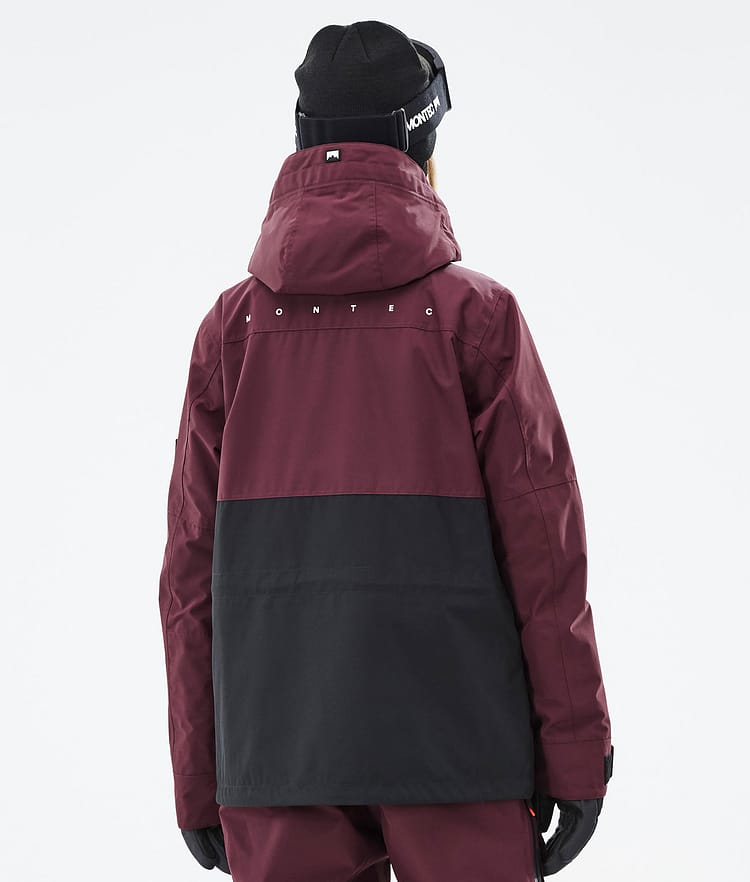 Montec Doom W Snowboardjacke Damen Burgundy/Black